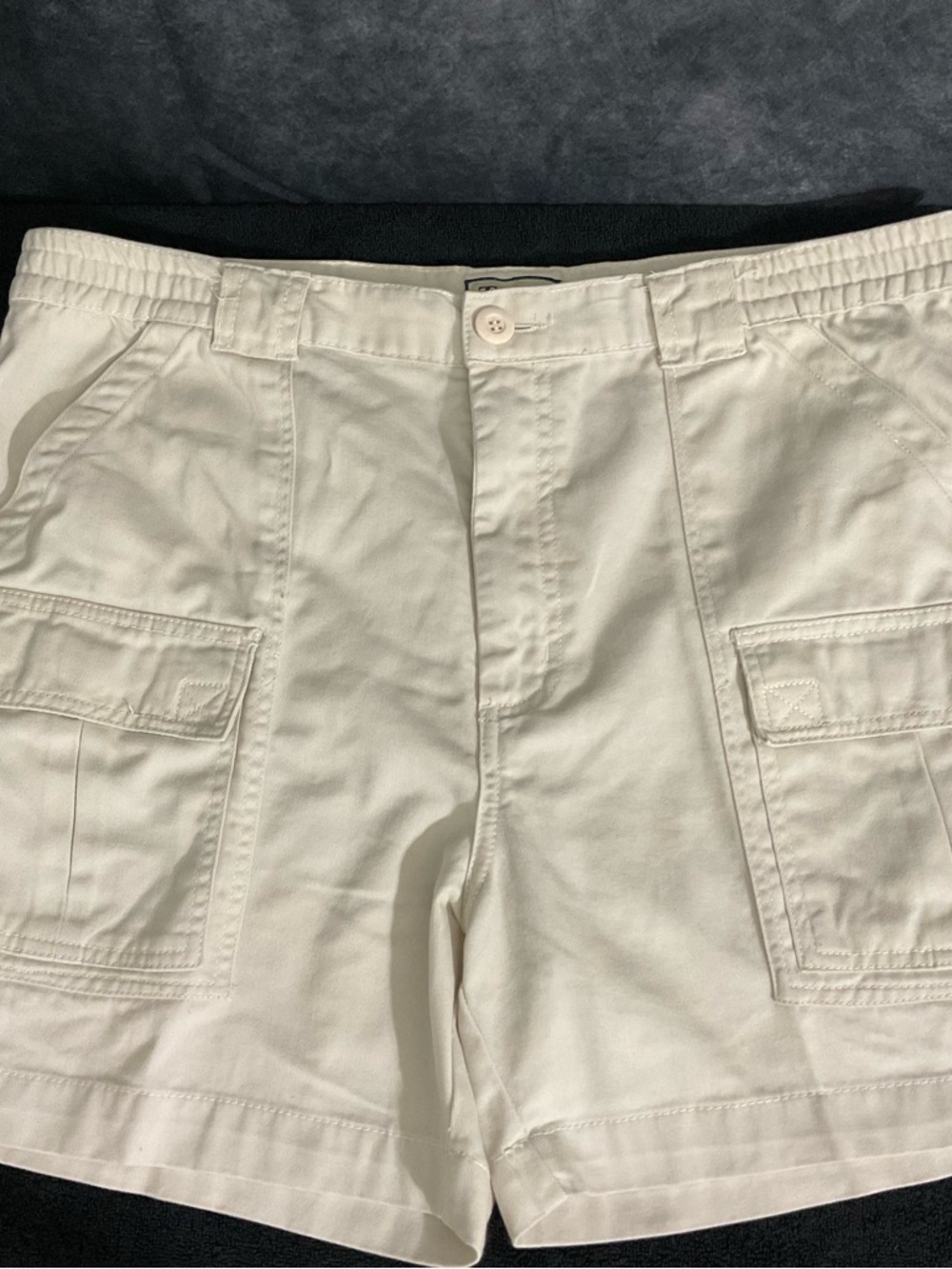 Talos Men’s Cream Cargo Hiking Shorts